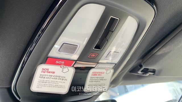 볼보 XC90 맵램프사진김지영 기자