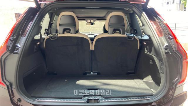 볼보 XC90 트렁크 공간사진김지영 기자