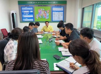 나주시 폭염 선제 대응 농업재해대책 상황실 가동 