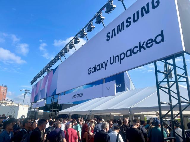 삼성전자가 9일현지시간 미국 뉴욕 브루클린 듀갈 그린하우스에서 열린 갤럭시 언팩 2025Galaxy Unpacked 2025 행사를 열었다 사진이효정 기자