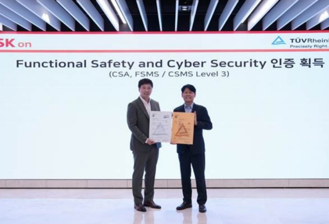 SK onのバッテリー管理システム、韓国初のサイバーセキュリティ認証取得