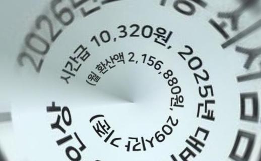 Mức lương tối thiểu cho năm 2026 là 10.320 won/giờ