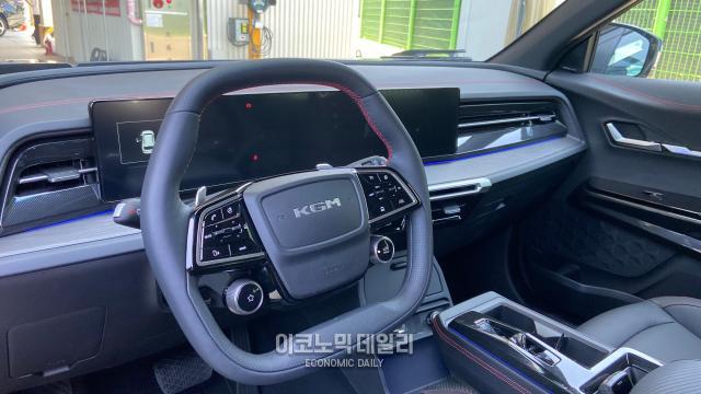 액티언 하이브리드 내부사진김지영 기자