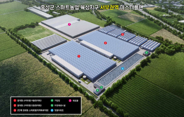 전국 최초 스마트농업 육성지구 최종 지정 서부권역사진홍성군