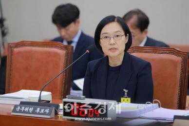 [포토] ​​​​​​​한성숙 중소벤처기업부 장관 후보자 인사청문회
