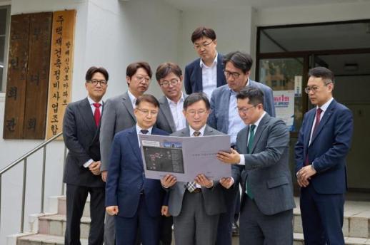 정경구 HDC현산 대표, 방배신삼호 현장 방문…조합 체감할 이익 제공