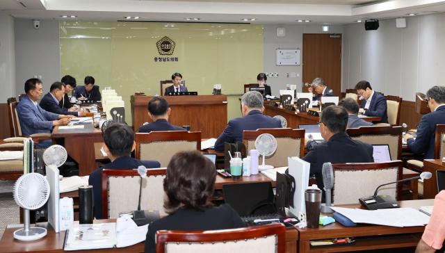 제360회 임시회 제1차 교육위원회사진충남도의회