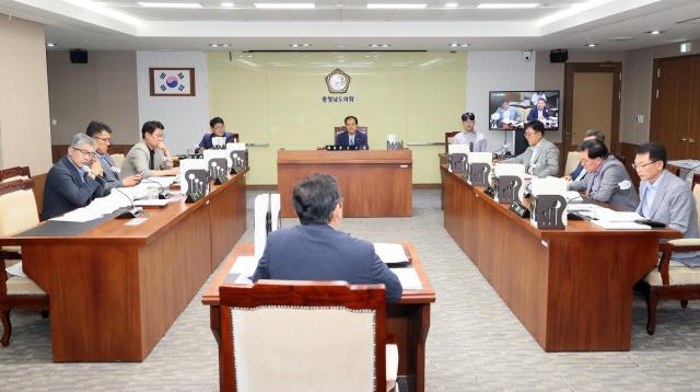 제360회 임시회 제1차 건설소방위원회사진충남도의회