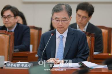 [포토] 인사청문회 참석한 조현 외교부 장관 후보자