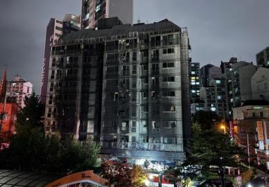 광명 소하동 아파트 화재, 중상자 1명 사망