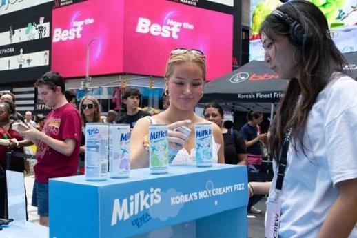 Milkis dẫn đầu trong xu hướng tăng trưởng xuất khẩu của đồ uống Hàn Quốc