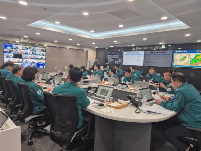 상주시, 호우주의보에 선제 대응 총력