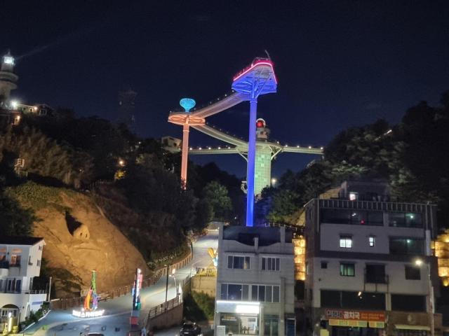 동해시 도째비골 야경 사진이동원 기자