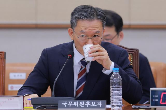 정성호 법무부 장관 후보자가 16일 서울 여의도 국회 법제사법위원회에서 열린 인사청문회에 참석하고 있다 20250716 사진유대길 기자 dbeorlf123ajunewscom