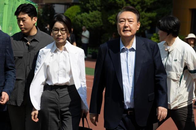 윤석열 전 대통령과 김건희 여사 사진연합뉴스