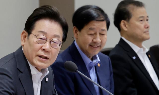 이재명 대통령이 22일 서울 용산 대통령실 청사에서 열린 국무회의에서 발언하고 있다사진연합뉴스