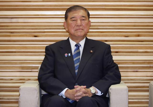 이시바 시게루 일본 총리사진지지통신AFP연합뉴스