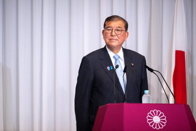 이시바 시게루 일본 총리 사진AFP연합뉴스