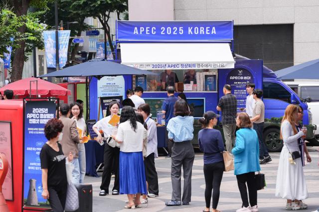 韓国政府、100日後に控えたAPEC広報に総力…「訪ねて行くAPECフードトラック」運営