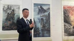 彩墨之间东方共鸣 中韩文化交流曾刚邀请展在首尔开幕