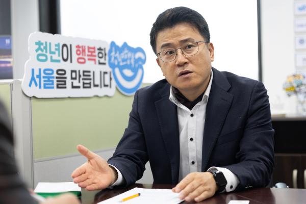 김철희 서울시 미래청년기획관 사진유대길 기자 dbeorlf123ajunewscom