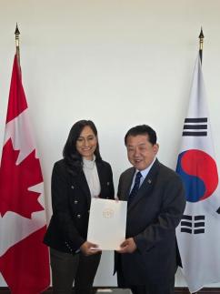 특사단, 캐나다 주요 인사 면담…李 친서 전달