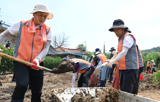 한전, 집중호우 피해 복구 전사 총동원...전력공급 안정화에 총력