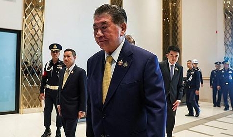 품탐 태국 총리 권한대행 사진로이터·연합뉴스