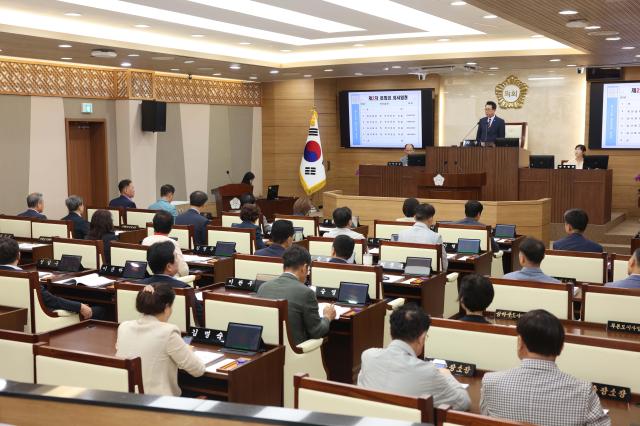 제257회 임시회 제2차 본회의 전경 사진평택시의회