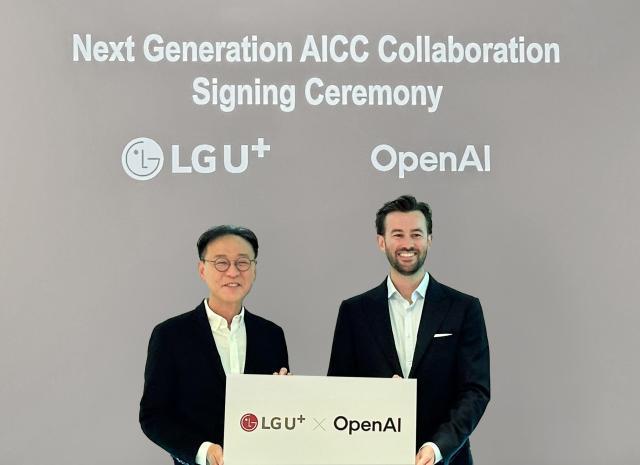 LGユープラス⁻OpenAI、業務協約締結…Agentic AICCの開発へ
