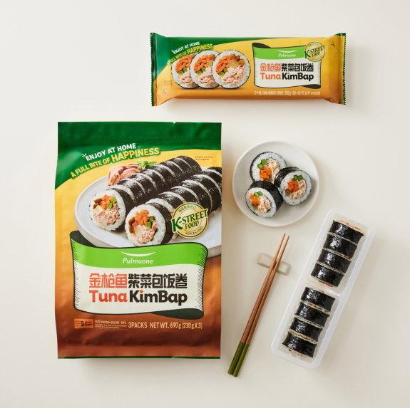 圃美多冷冻紫菜包饭中国热销 有望成K-Food新"爆款"
