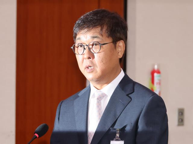 최휘영 문화체육관광부 장관 후보자가 29일 국회 문화체육관광위원회에서 열린 인사청문회에서 모두발언을 하고 있다 사진연합뉴스