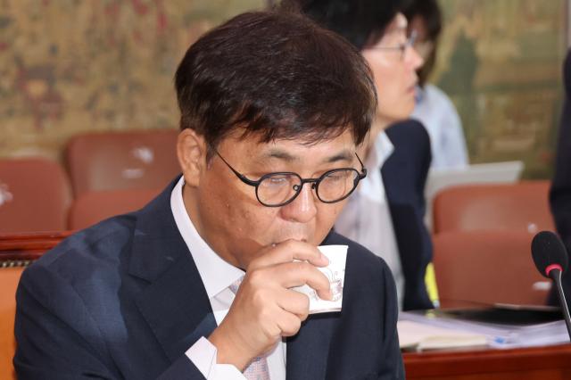 최휘영 문화체육관광부 장관 후보자가 29일 국회 문화체육관광위원회에서 열린 인사청문회에 참석했다 사진연합뉴스