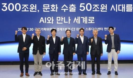 [포토] 국정기획위원회, K-컨텐츠 시장 300조 시대를 위한 현장방문