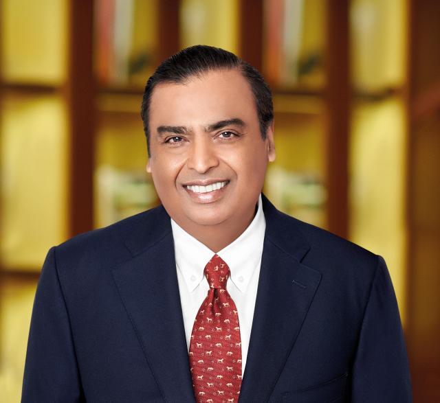 Reliance Industries Chairman Mukesh D Ambani Courtesy of Reliance Industries