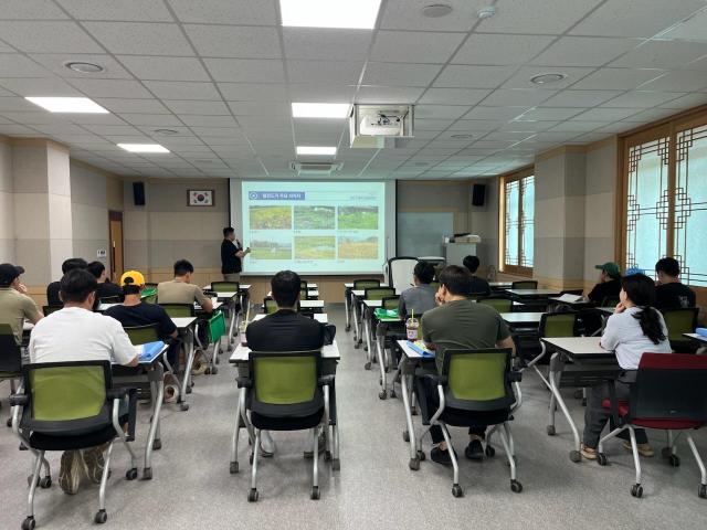 성주군 진드기매개감염병 예방교육 실시 모습 사진성주군