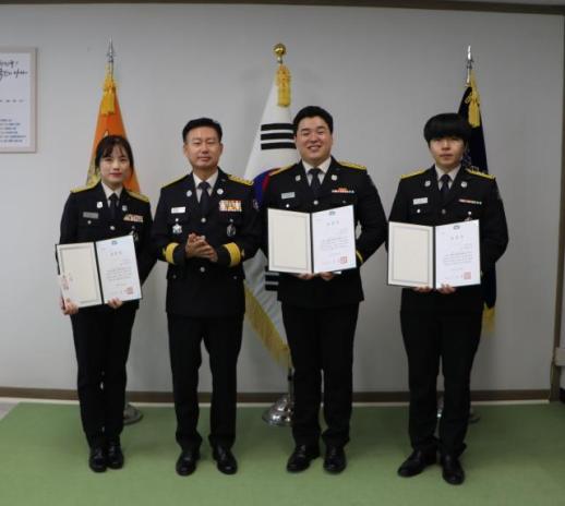송탄소방서, 종합감사 우수 공무원 경기도지사 표창 영예