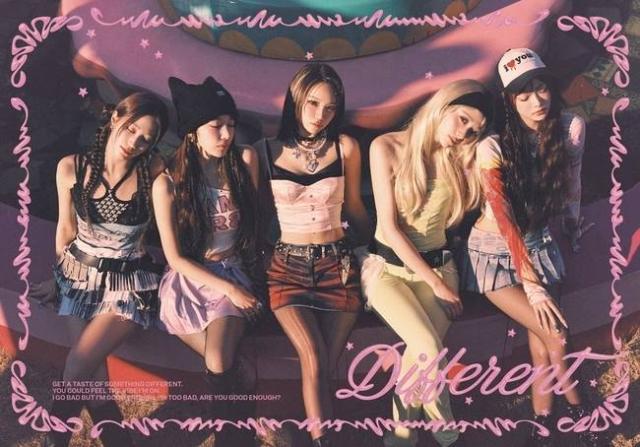 This file image shows South Korean girl group LE SSERAFIM SCourtesy of Source Music