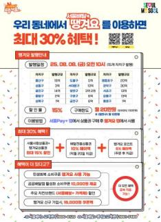 땡겨요로 치킨 30% 싸게…서울시, 배달상품권 추가 발행