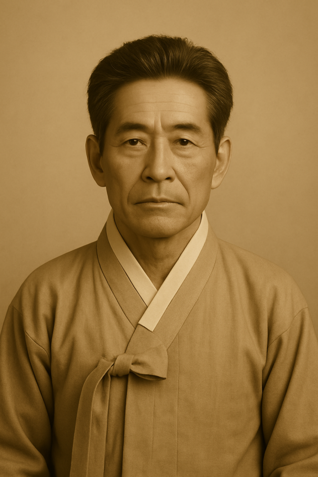 시는 첨단기술을 활용해 독립운동가의 모습을 되살리고 후손에 전달하는 특별한 행사도 마련했다 사진은 AI로 복원된 독립운동가 남시우 선생 사진안성시