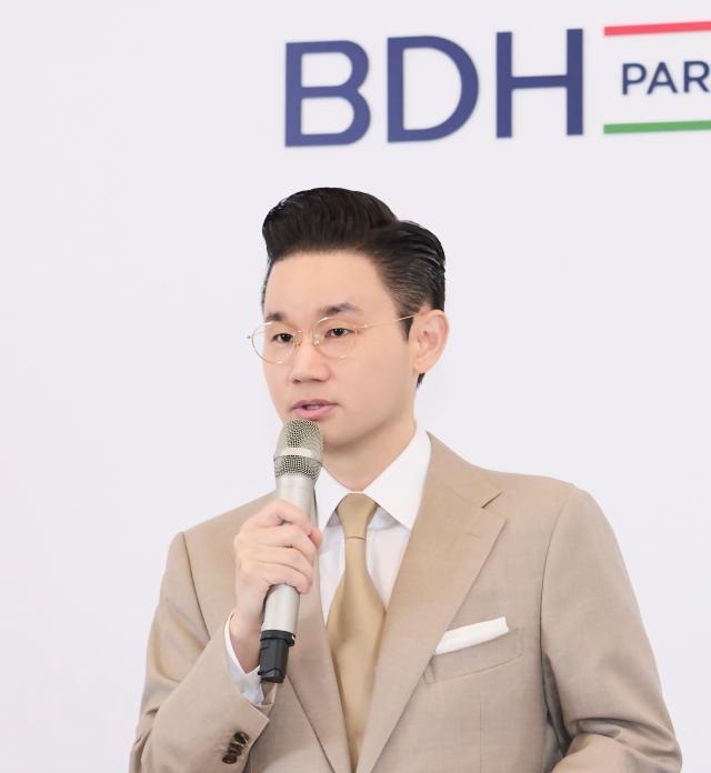 지난 6월 16일 배동현 BDH재단 이사장이 IPC 위원장 선거 출마를 공식 발표하고 있다 사진DH재단