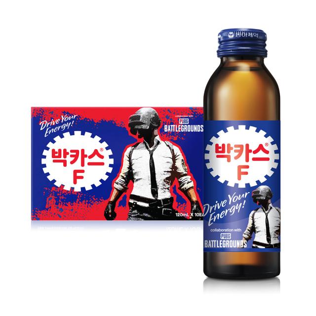 박카스F 배틀그라운드 스페셜 에디션 제품 이미지사진동아제약