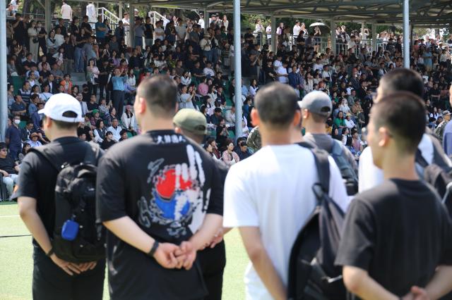 충남 논산시 육군훈련소로 입영하는 장병들 사진연합뉴스
