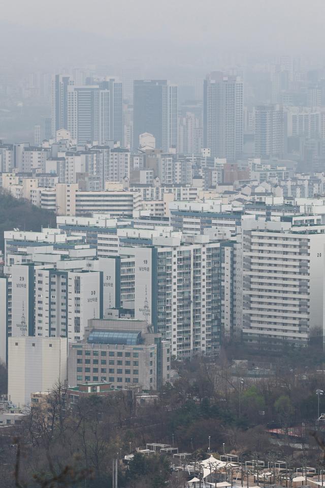 서울 시내 아파트 등 주거단지의 모습사진연합뉴스