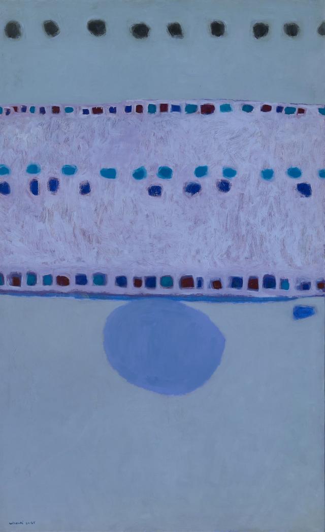 김환기 〈새벽 3〉 19641965 캔버스에 유화 물감 1769×1096cm ©재환기재단·환기미술관