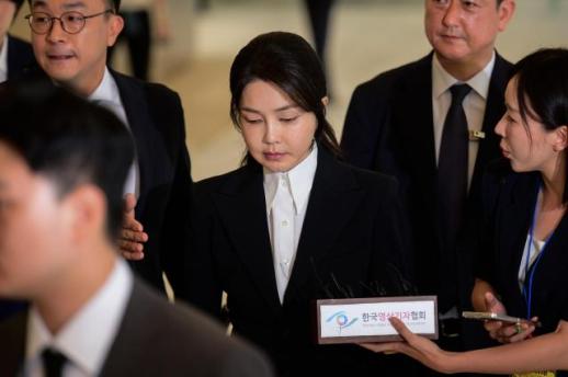 [포토] 김건희 여사 특검 피의자 출석