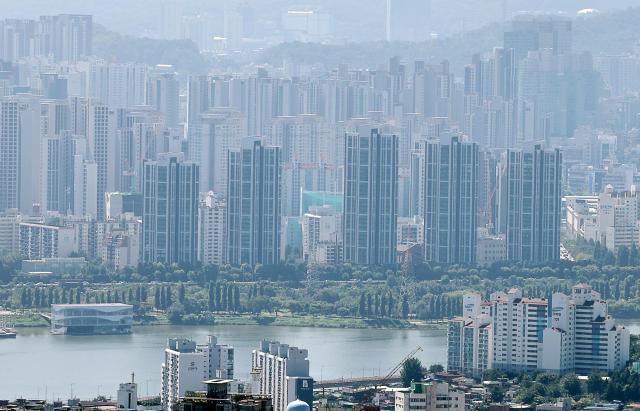 서울 남산에서 바라본 아파트 단지 사진연합뉴스
