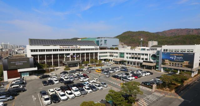 경주시청 청사 전ㄱ경 사진경주시