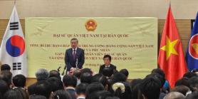 Tổng Bí thư Tô Lâm gặp mặt cộng đồng người Việt Nam tại Hàn Quốc