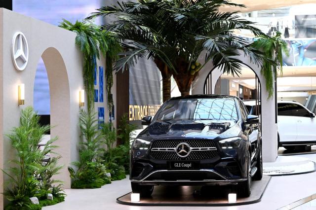 GLE 450 4MATIC 팝업스토어 현장사진한성자동차